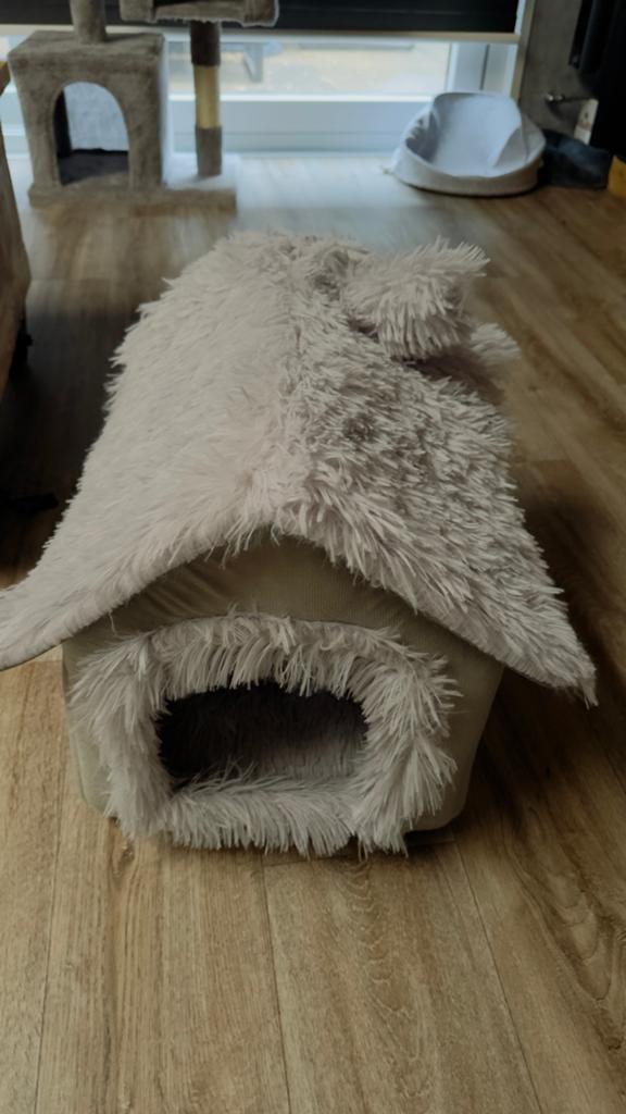 Nieuwe grijs dieren huisje., Dieren en Toebehoren, Ophalen of Verzenden, Nieuw