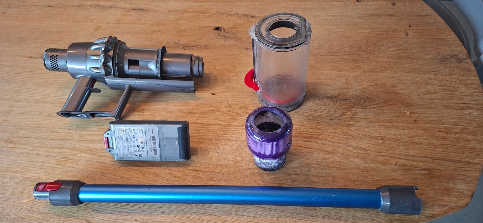 Dyson V11 onderdelen (motor, accu, buis, stofreservoir, Witgoed en Apparatuur, Stofzuigers, Gebruikt, Draadloos, Ophalen of Verzenden