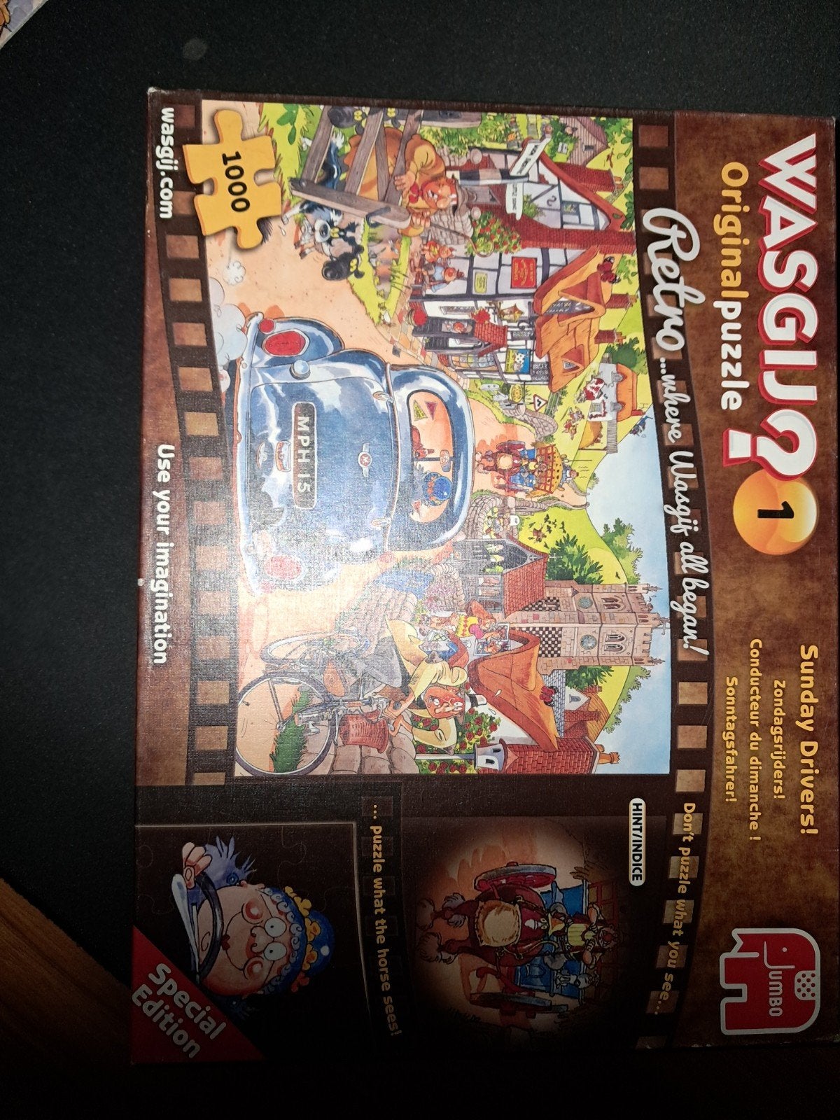 Wasgij Retro puzzel / ruilen, Ophalen, 500 t/m 1500 stukjes, Gebruikt