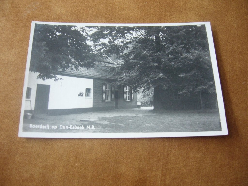 DUN - ESBEEK  N.B  =  BOERDERIJ, Verzamelen, Ophalen of Verzenden, 1940 tot 1960, Ongelopen, Drenthe