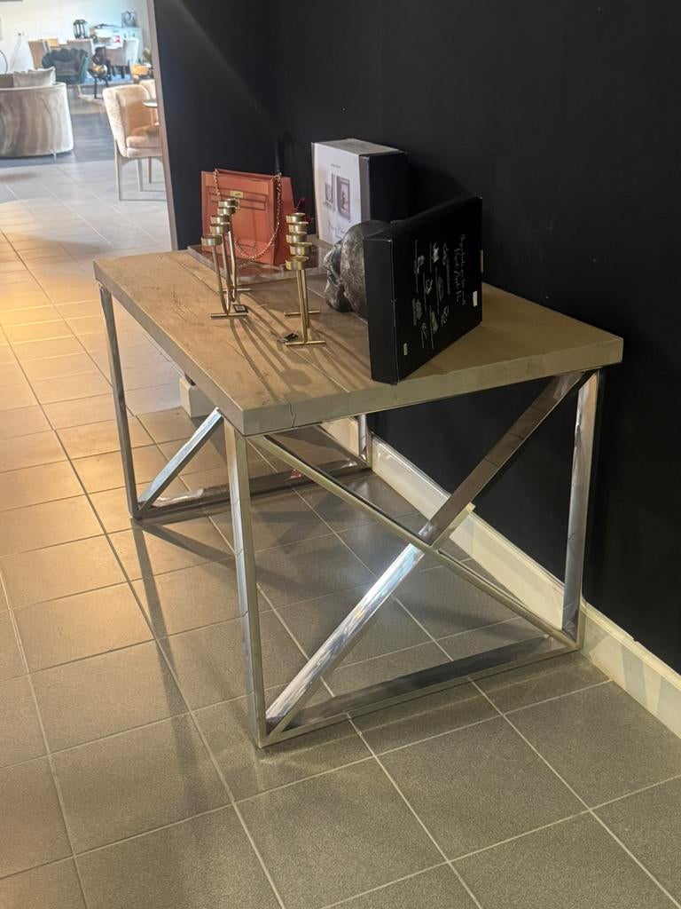 Showroom sale eettafel richmond, Huis en Inrichting, Tafels | Salontafels, Ophalen, 200 cm of meer, 50 tot 100 cm, Zo goed als nieuw