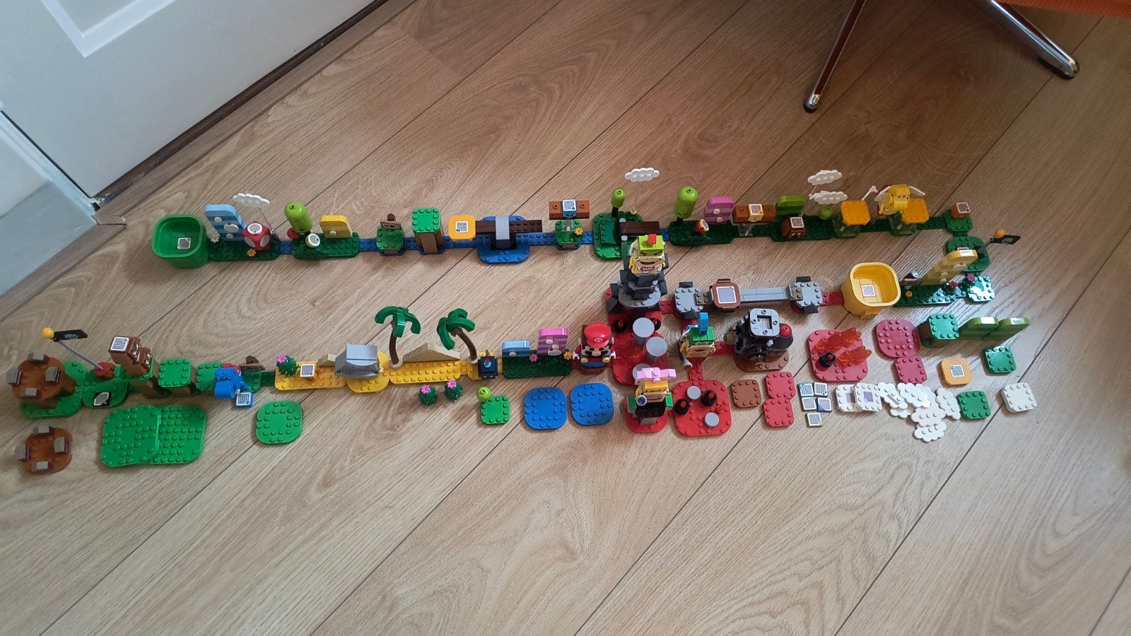 lego Super Mario, Ophalen