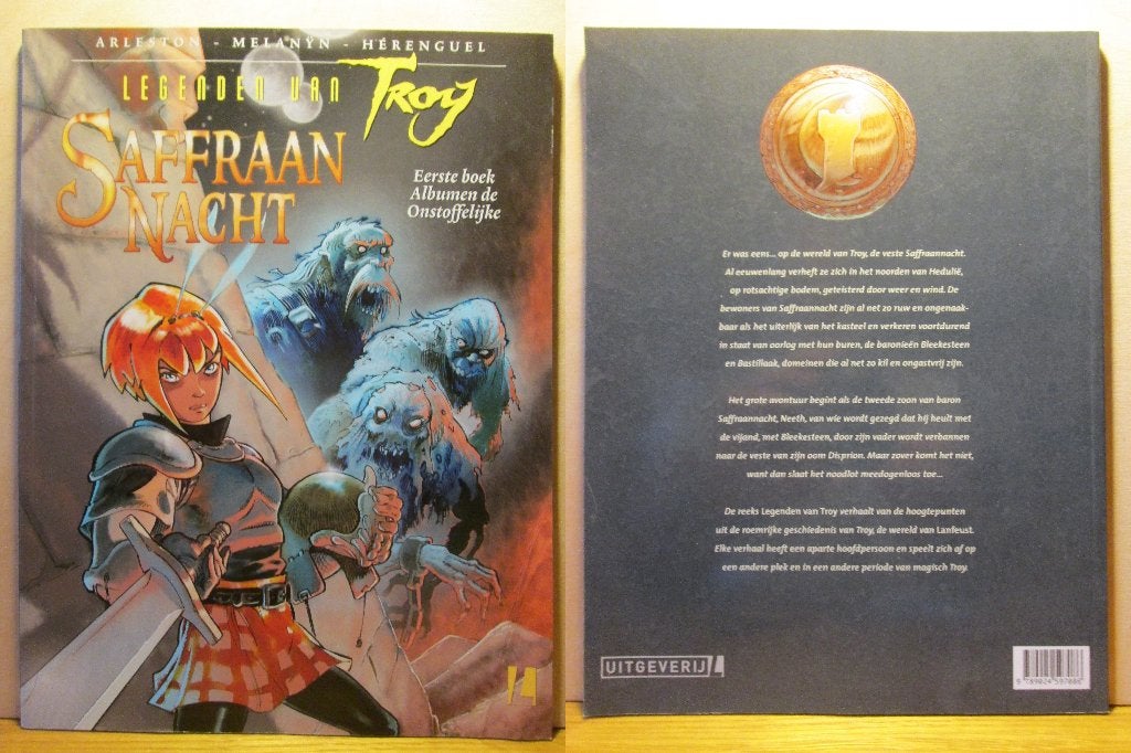 Leg van Troy, Saffraannacht 1 - Albumen de onstoffelijke (SC, Boeken, Eén stripboek, Ophalen of Verzenden, Nieuw, Christophe Arleston