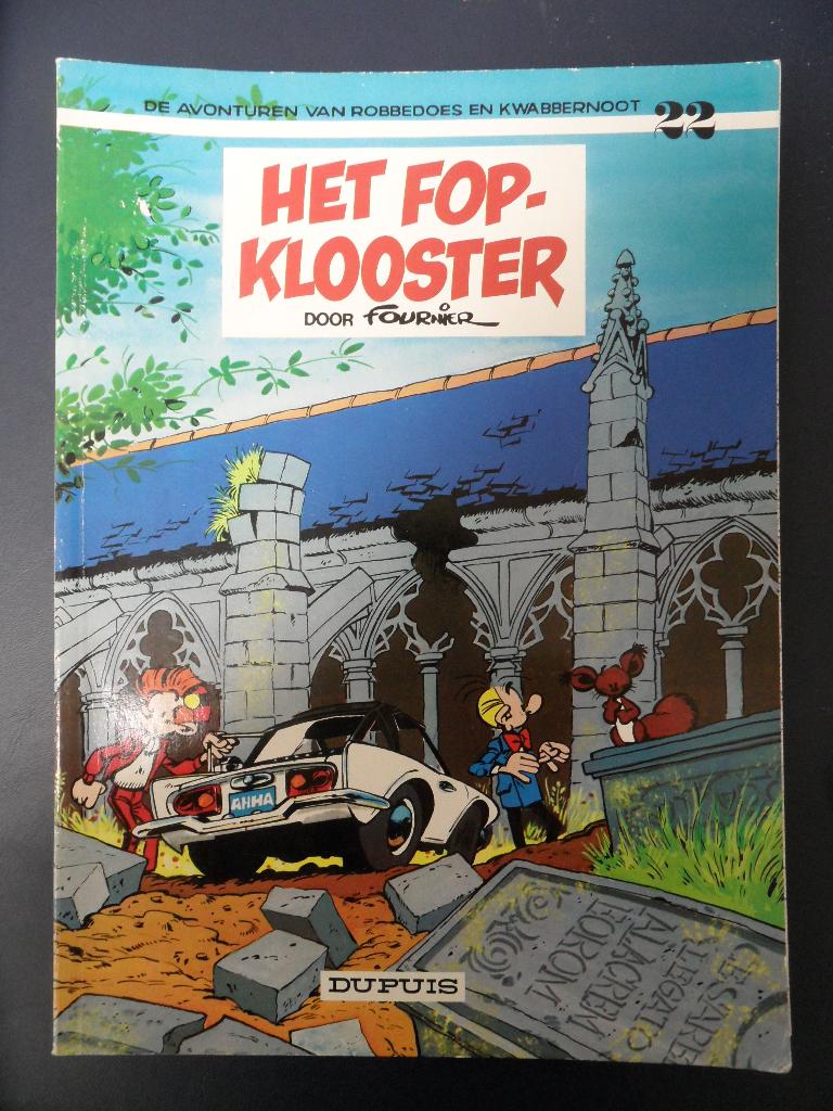 Robbedoes en kwabbernoot. Nr 22 Het Fop-klooster., Boeken, Stripboeken, Eén stripboek, Ophalen of Verzenden, Gelezen