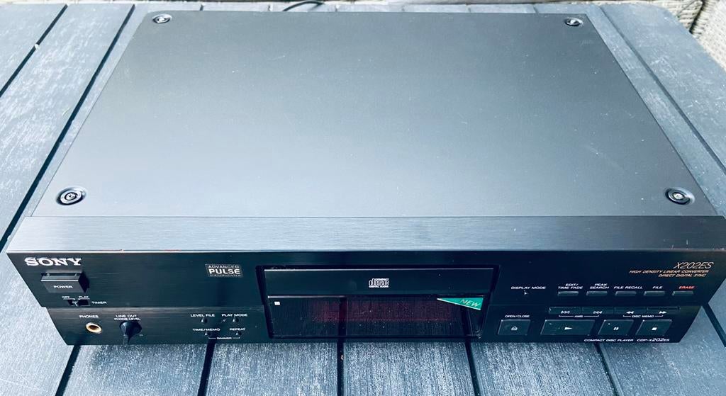 Sony cdp-X202es cd speler + remote, Ophalen of Verzenden, Zo goed als nieuw, Sony