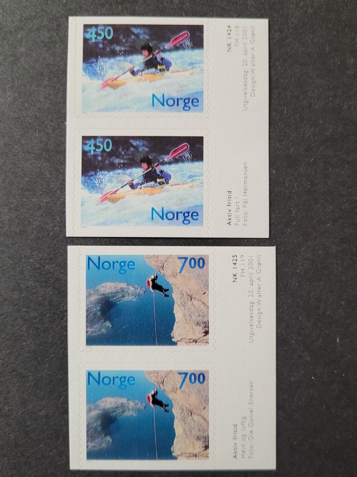 Noorwegen 2001, Ophalen of Verzenden, Noorwegen, Postfris