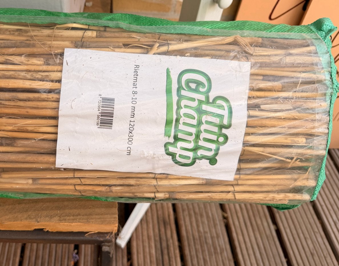 Nieuwe Rietmat Tuin Champ 120x300 cm, Tuin en Terras, Ophalen, Overige materialen, 1 tot 2 meter, Nieuw