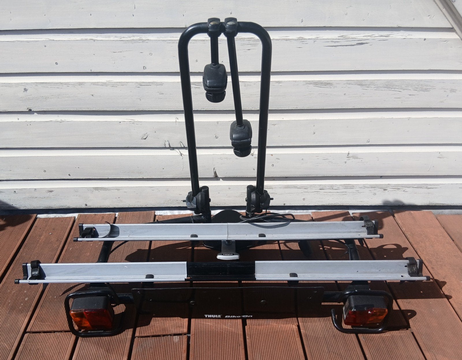 Thule BIKE ON fietsendrager voor 2 fietsen! Fietsenrek auto!, Ophalen, 2 fietsen, Gebruikt, Trekhaakdrager