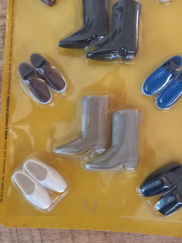 Barbie Ken vintage schoenen/laarzen, Ophalen of Verzenden, Zo goed als nieuw, Fashion Doll