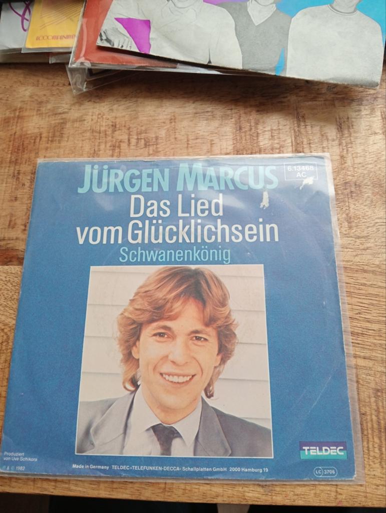Jurgen Marcus - das lied vom glucklichsein, Ophalen of Verzenden, Zo goed als nieuw, Pop