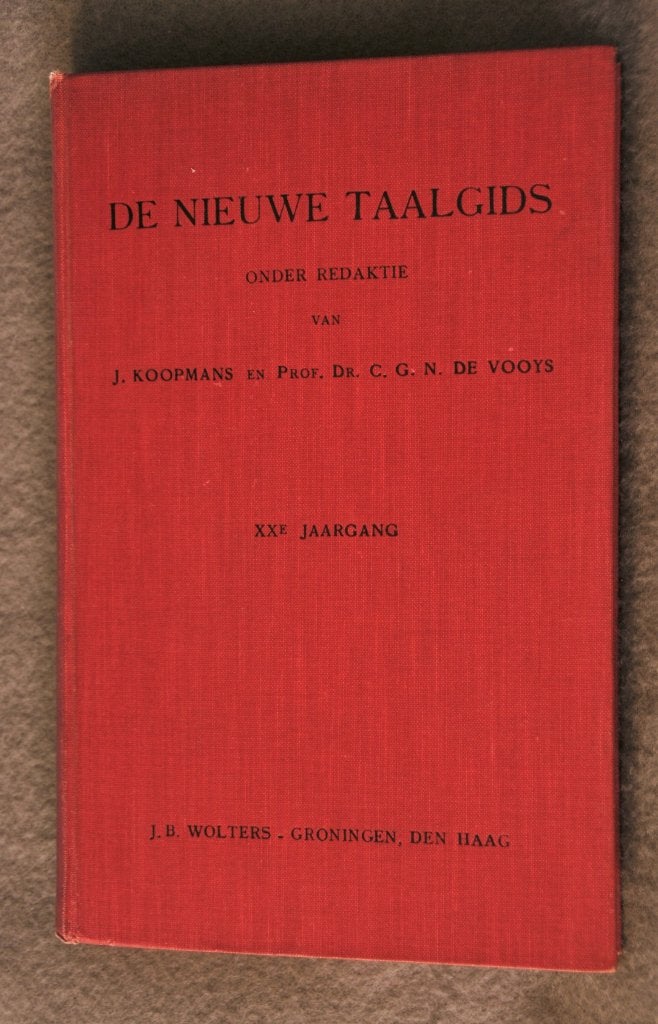 12x de nieuwe taalgids uit de jaren 1920-1930, Ophalen of Verzenden, Gelezen
