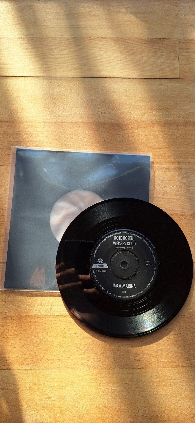 Imca Marina - Rote Rosen,Weisses Kleid/Liebling, Weine Nicht, Gebruikt, 7 inch, Ophalen of Verzenden, EP