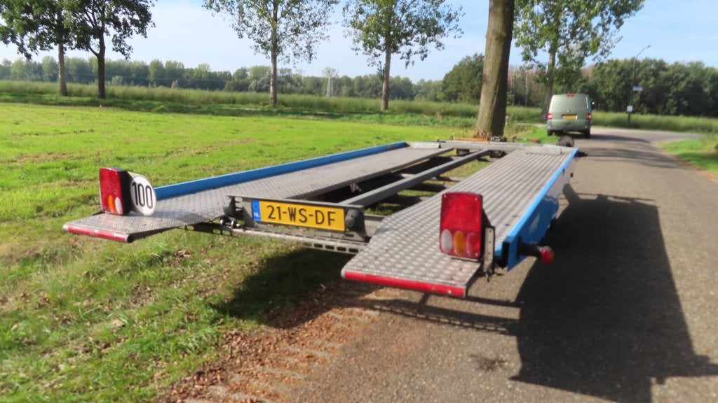 Auto-ambulance aanhanger WM meyer 3000 kilo hydraulisch, Ophalen, Gebruikt