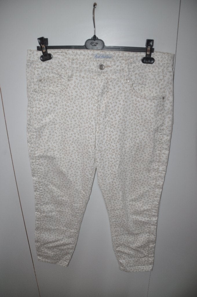 TUW54 Red Button broek bruin wit maat 42, Bruin, Ophalen of Verzenden, Zo goed als nieuw, Broek of Spijkerbroek