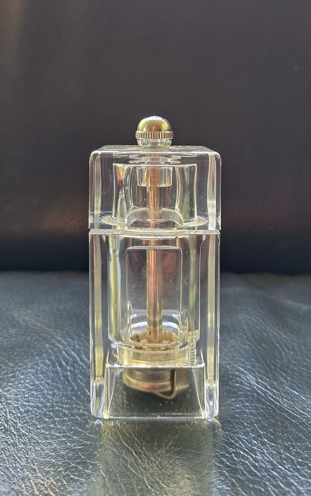 Acryl pepermolen/9 cm. Peugeot Pontarlier, zgan., Ophalen of Verzenden, Zo goed als nieuw