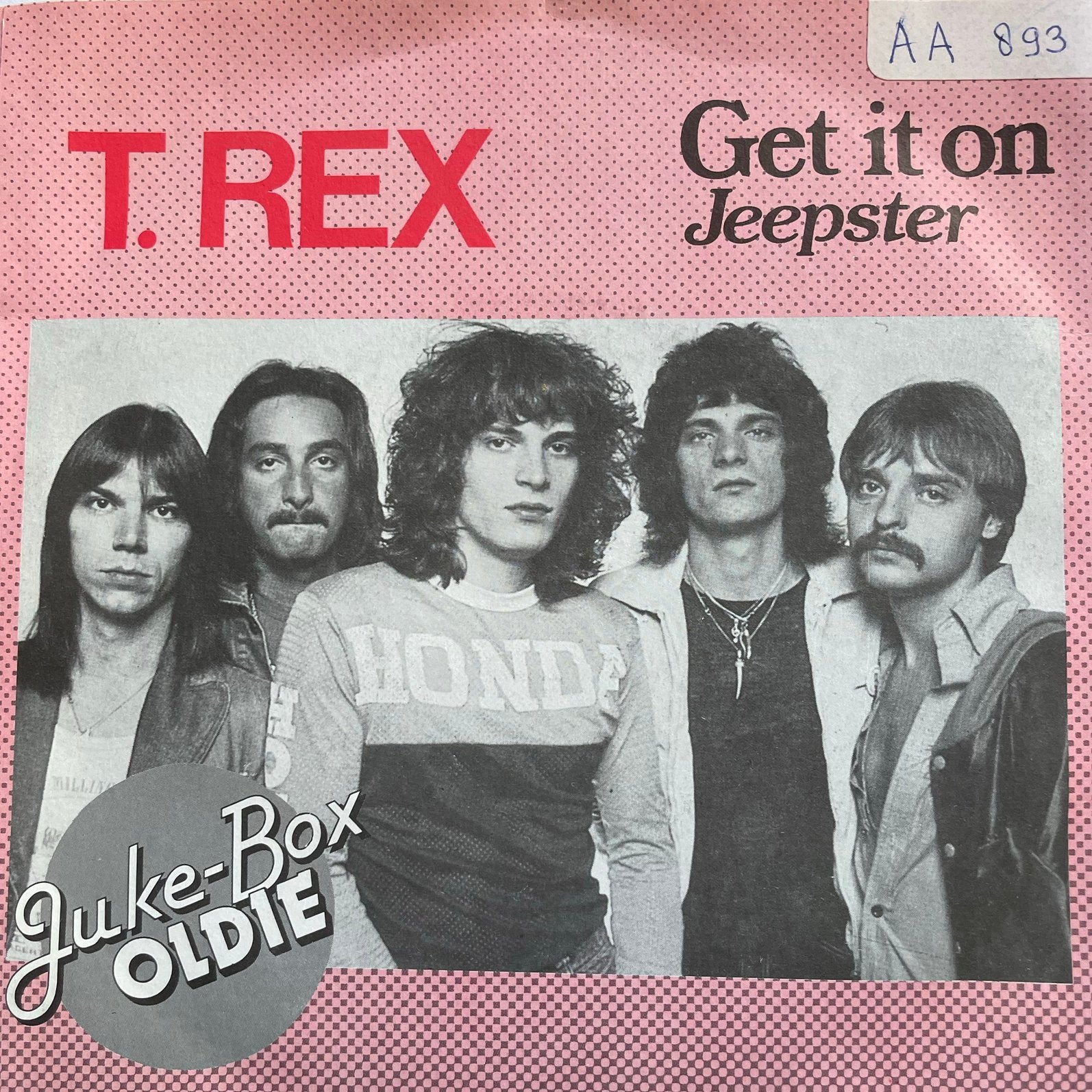 T. Rex - Get it on, Cd's en Dvd's, Vinyl Singles, Ophalen of Verzenden, Zo goed als nieuw, Pop