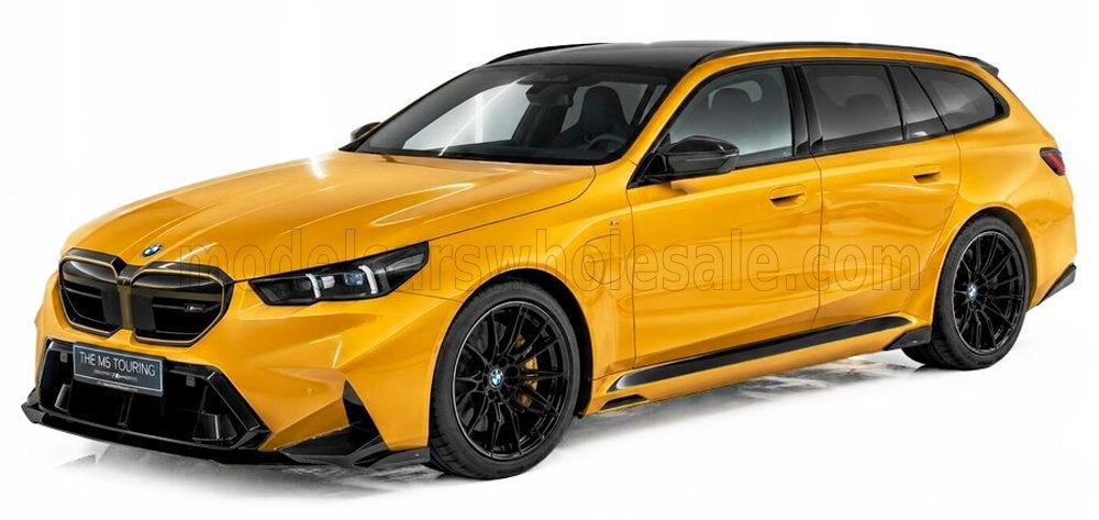 Minichamps 1:18 BMW M5 Touring Performance 2024 Yellow, Hobby en Vrije tijd, Ophalen of Verzenden, Nieuw, Auto, Overige merken