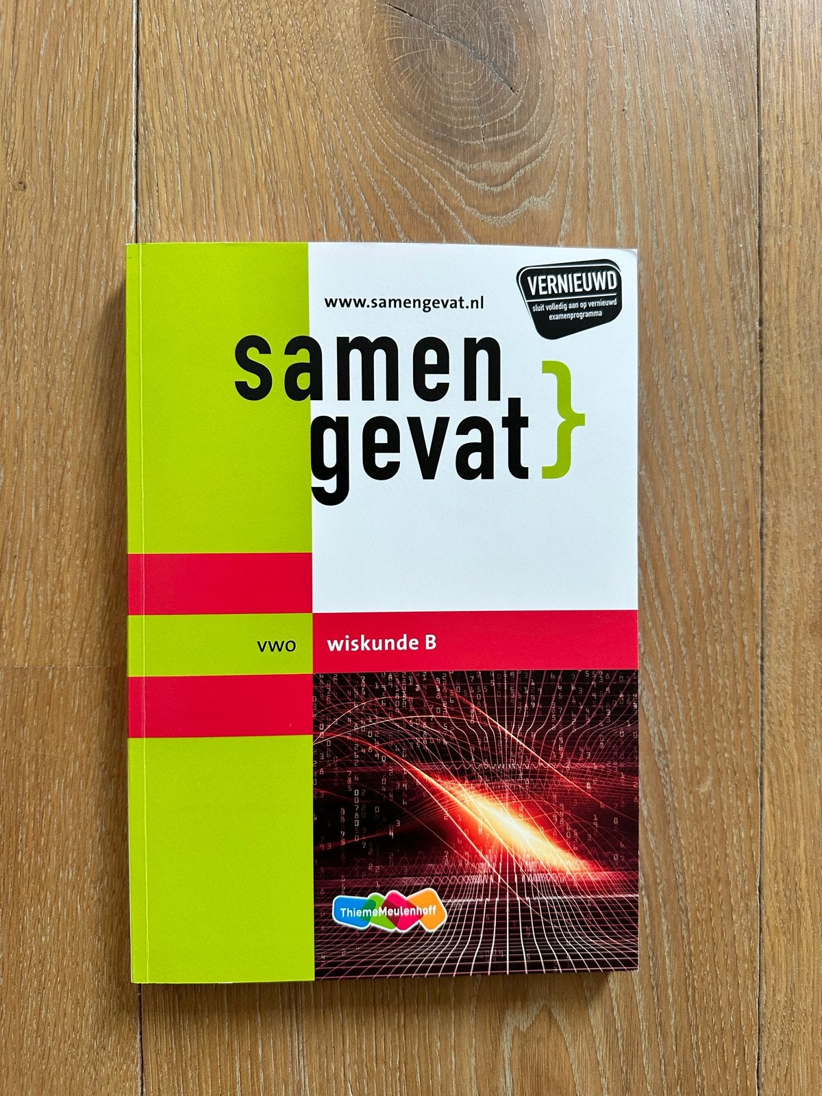 Samengevat VWO Wiskunde B - Vernieuwd Examenprogramma, Boeken, Ophalen of Verzenden, Zo goed als nieuw, VWO, Wiskunde B