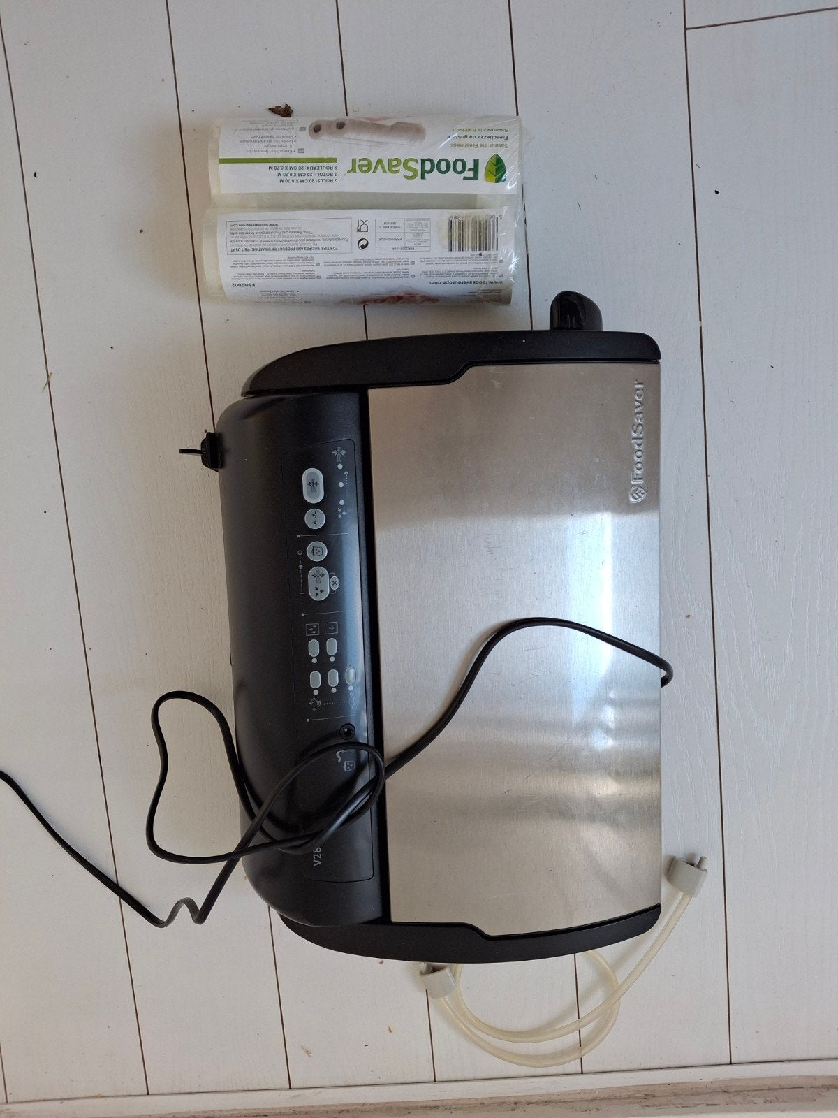 FoodSaver V2860 Vacumeermachine met rollen, Ophalen, Overige typen, Zo goed als nieuw, Zwart