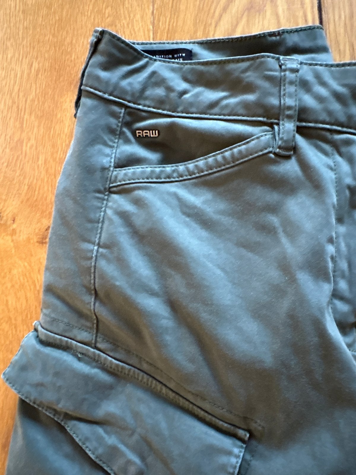 G-Star RAW Cargo Broek Dames - Maat 28/30, Ophalen of Verzenden, Maat 36 (S), Lang, Gedragen
