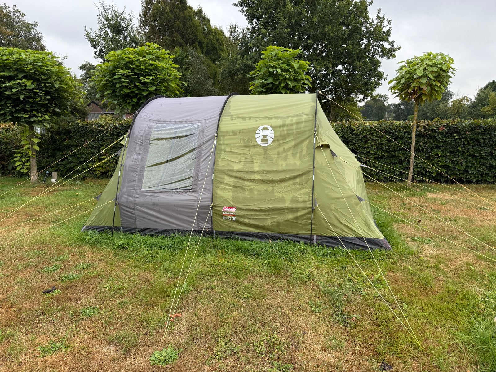 Coleman Cook 4 ruime 4-persoons tunneltent, nette staat, Caravans en Kamperen, Tenten, Ophalen, Tent, Zo goed als nieuw, Tent