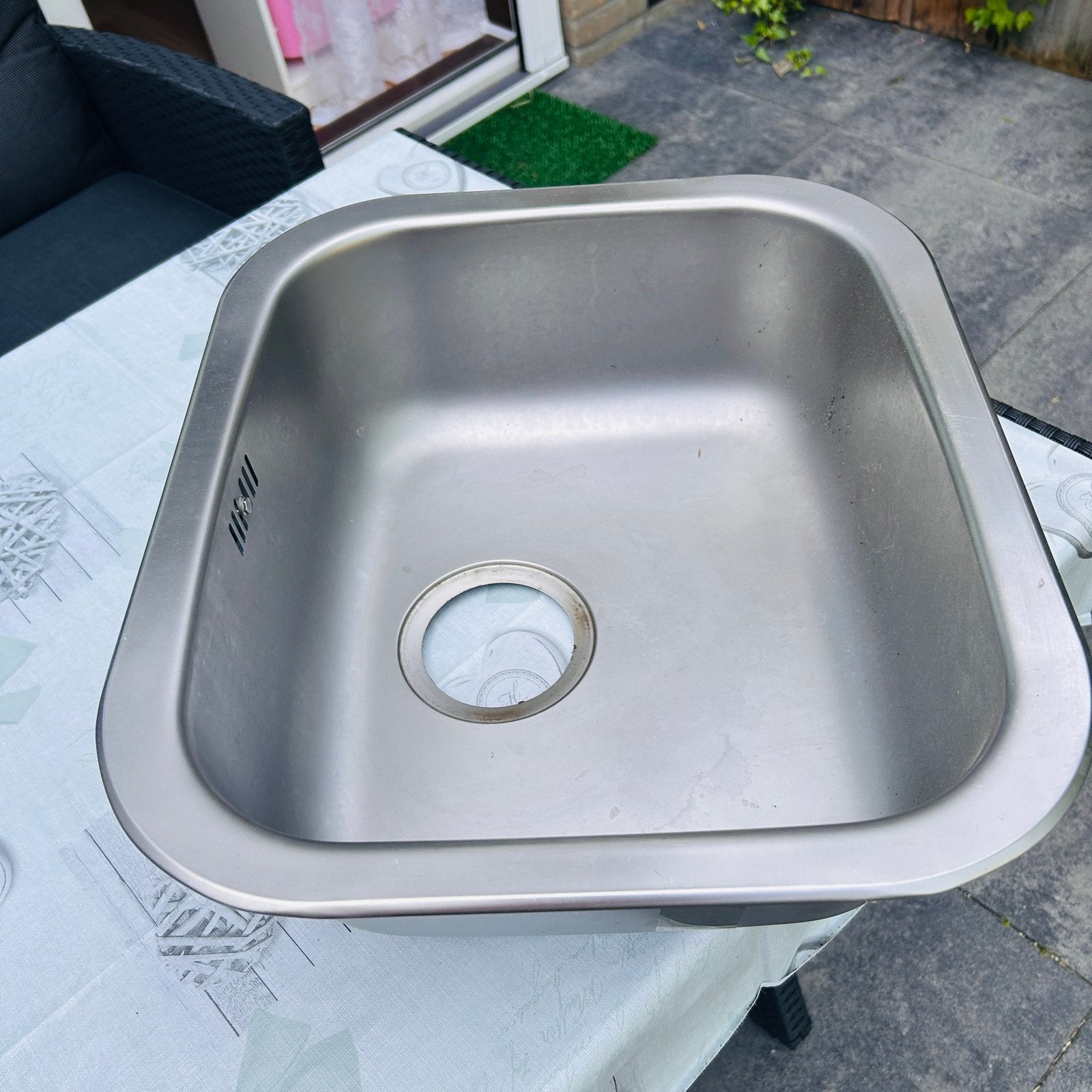 IKEA Fyndig wasbak - Roestvrij staal, IKEA, Zilver, Ophalen of Verzenden, Metaal