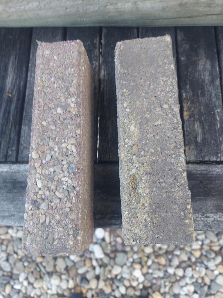 Stenen, Tuin en Terras, Tegels en Klinkers, Ophalen, Gebruikt, Beton, Klinkers