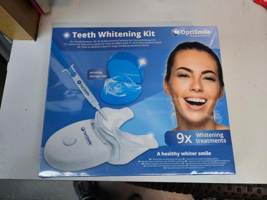 optismile teeth whitening kit (tandenbleekset), Ophalen of Verzenden, Nieuw, Overige typen