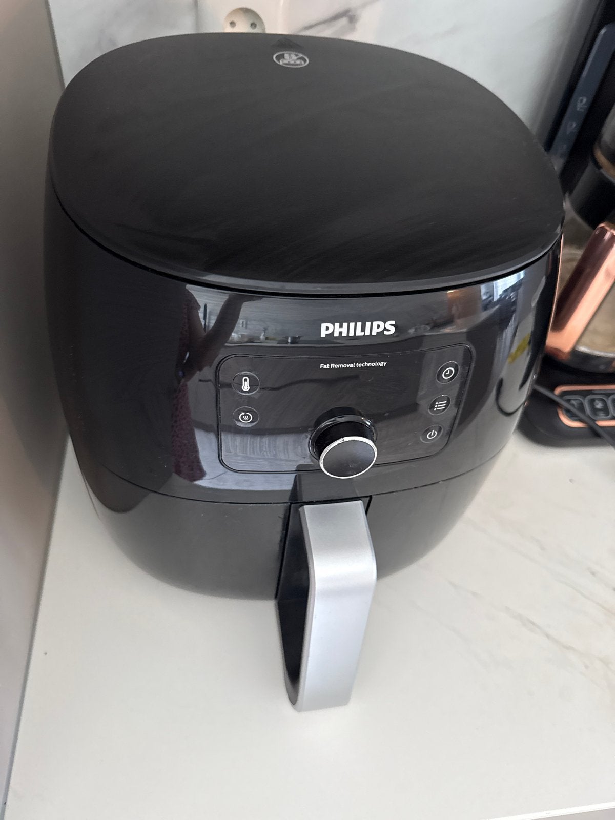 Philips Airfryer HD 9654 XXL/ werkt prima!!, Ophalen, Zo goed als nieuw, Airfryer
