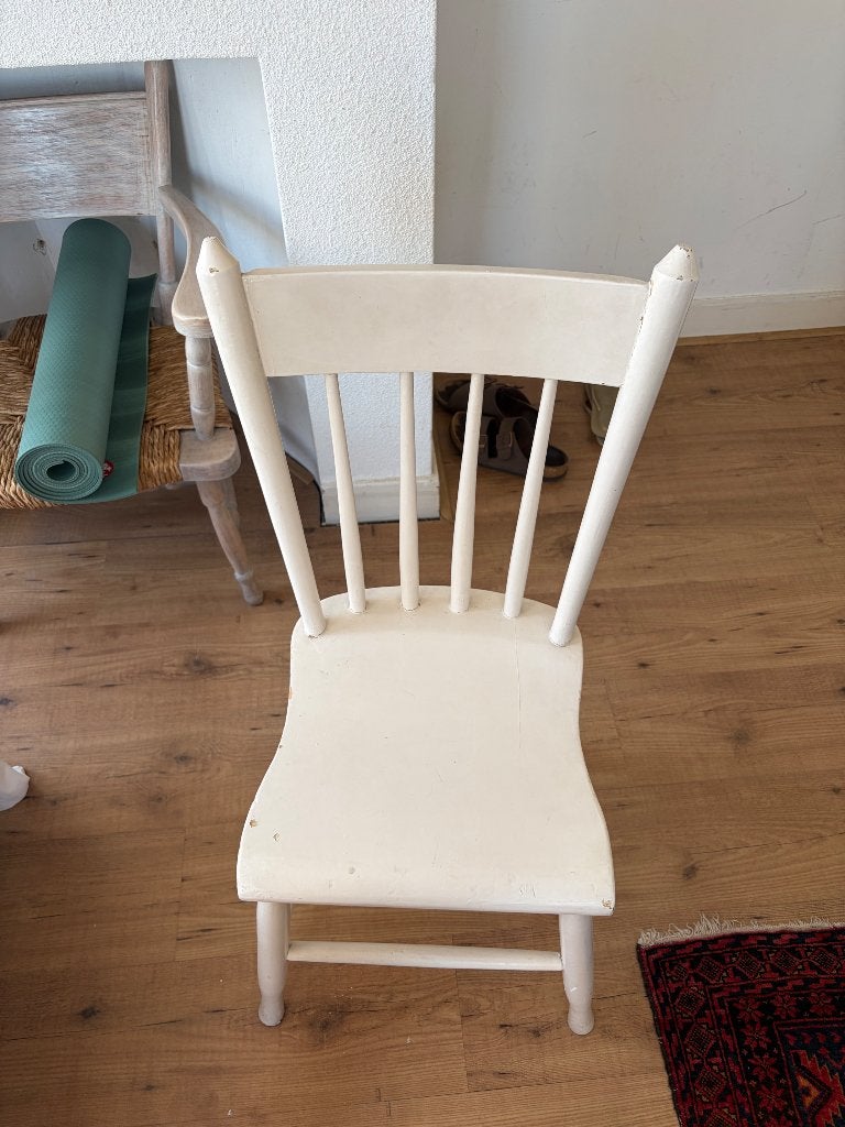 Stoel moet weg, Huis en Inrichting, Ophalen, Wit, Zo goed als nieuw, Eén
