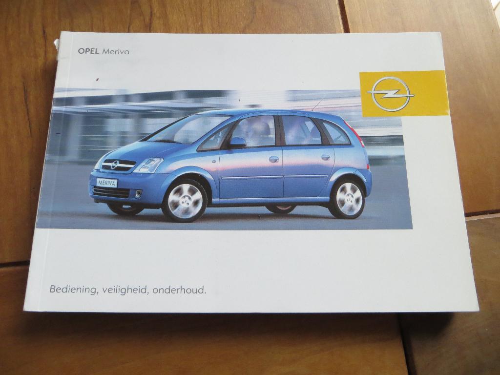 Instructieboek Opel Meriva 2003, zeer mooi!, Ophalen of Verzenden