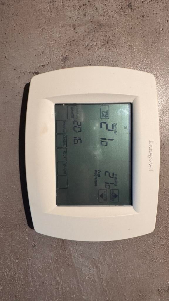 Honeywell thermostaat met klok, Ophalen, Gebruikt