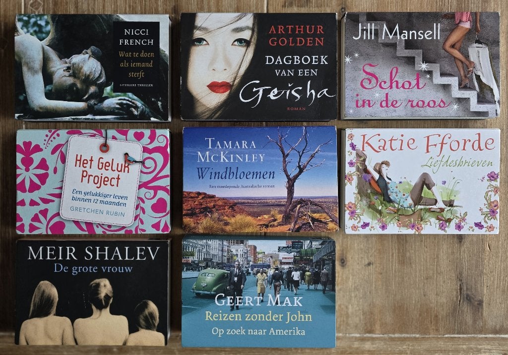 Diverse dwarsliggers - Handig voor op reis!, Boeken, Romans, Ophalen of Verzenden, Zo goed als nieuw