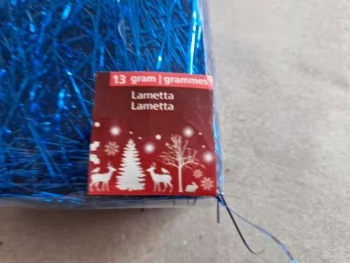 Blauwe lametten 13 gram h, Diversen, Evora, Onbekend, Nieuw, Ophalen of Verzenden