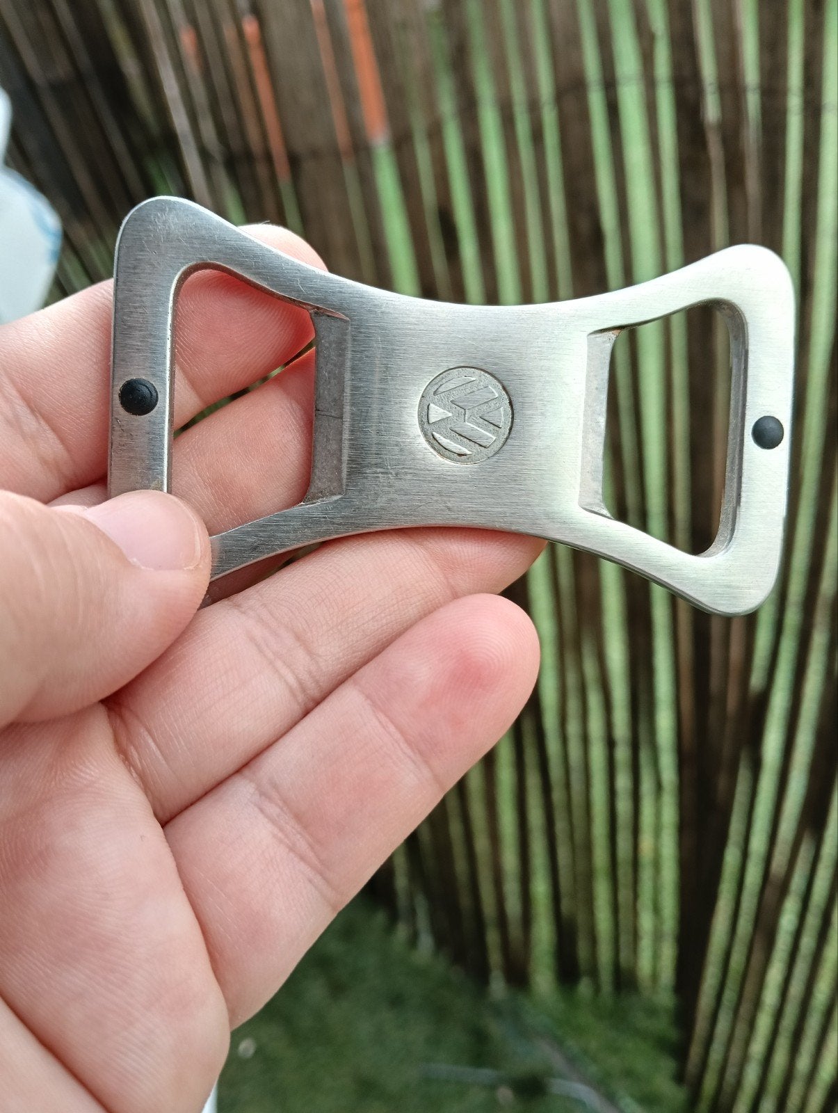 Originele Volkswagen Flesopener - RVS - Vintage Design, Ophalen of Verzenden