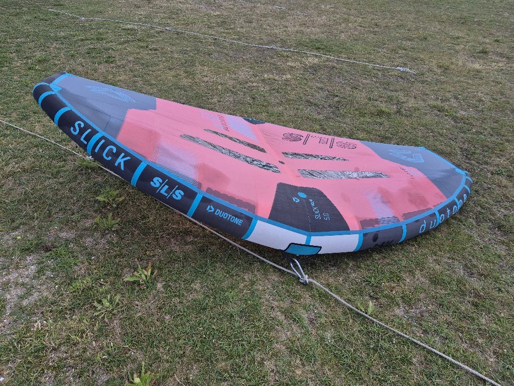 Duotone slick sls wing 5m, Ophalen, Zo goed als nieuw, Wingsurf-wing