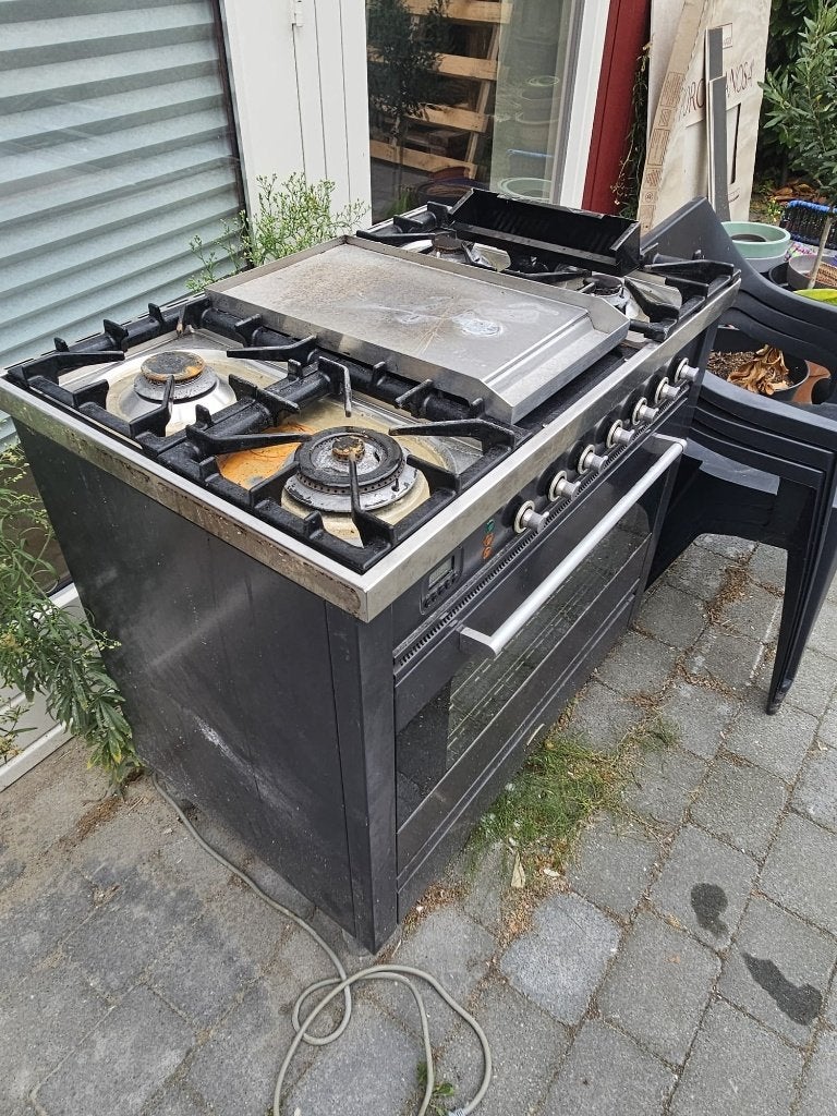 Boretti oven voor onderdelen, Ophalen, Gas, Niet werkend, 90 tot 95 cm
