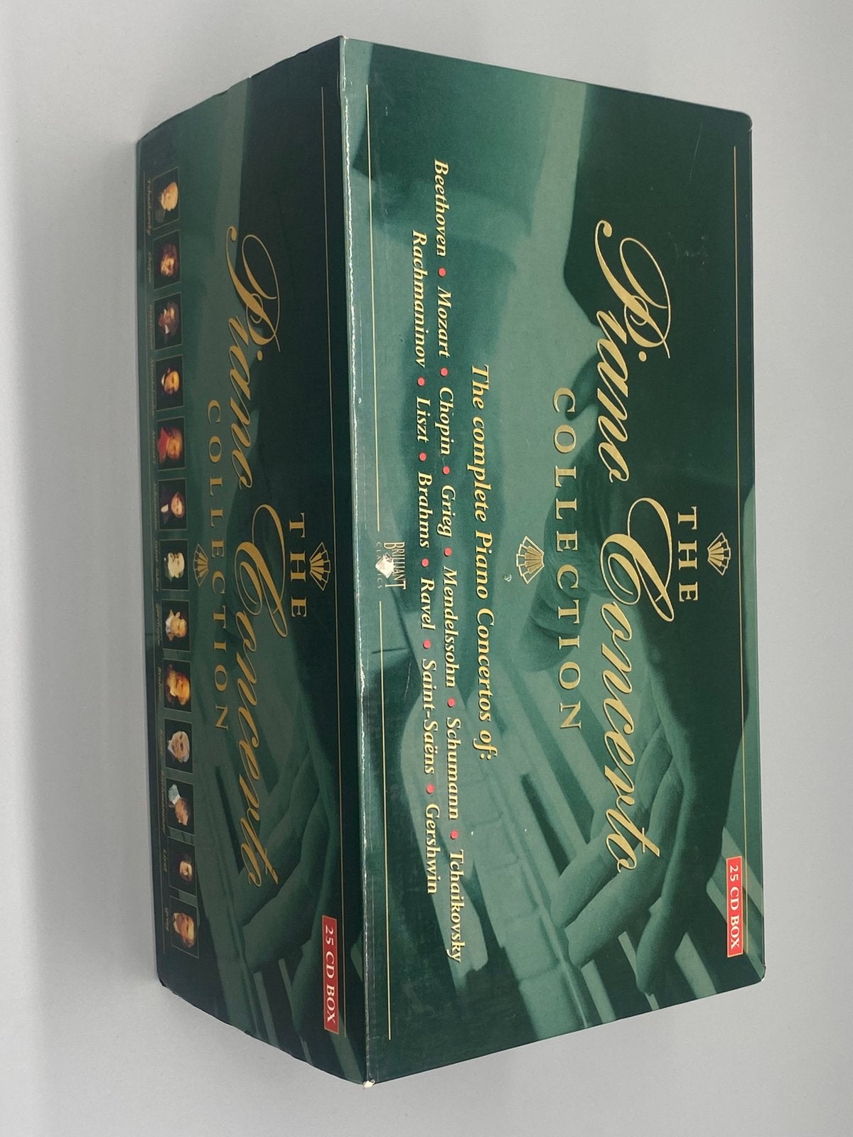 The Piano Concerto Collection - Brilliant Classics - 25 CD’s, Cd's en Dvd's, Cd's | Klassiek, Boxset, Speciale editie, Ophalen of Verzenden
