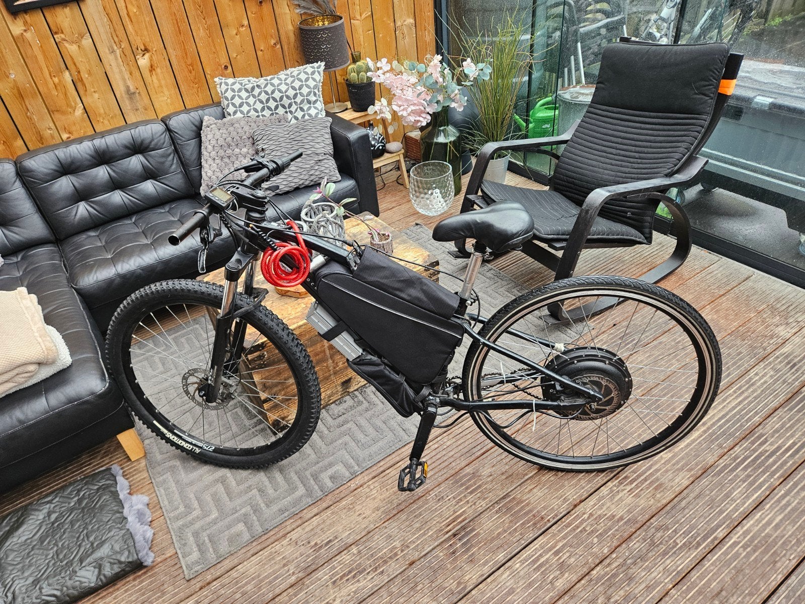 Elektrische fiets met gashendel - 65 km/u, snelle optrek, Ophalen