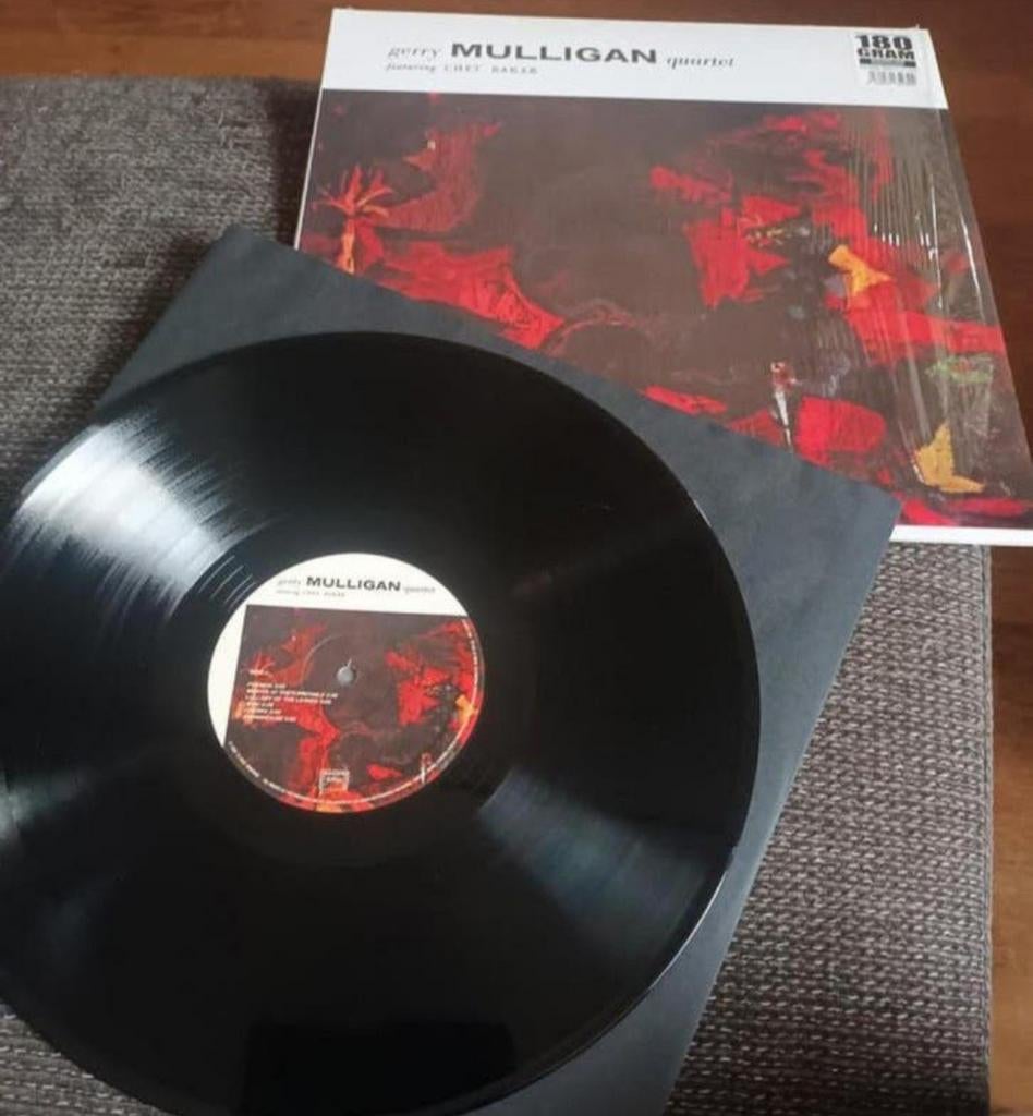 Gerry Mulligan Quartet featuring Chet Baker/audiophile vinyl, Cd's en Dvd's, Vinyl | Jazz en Blues, 1980 tot heden, Overige formaten