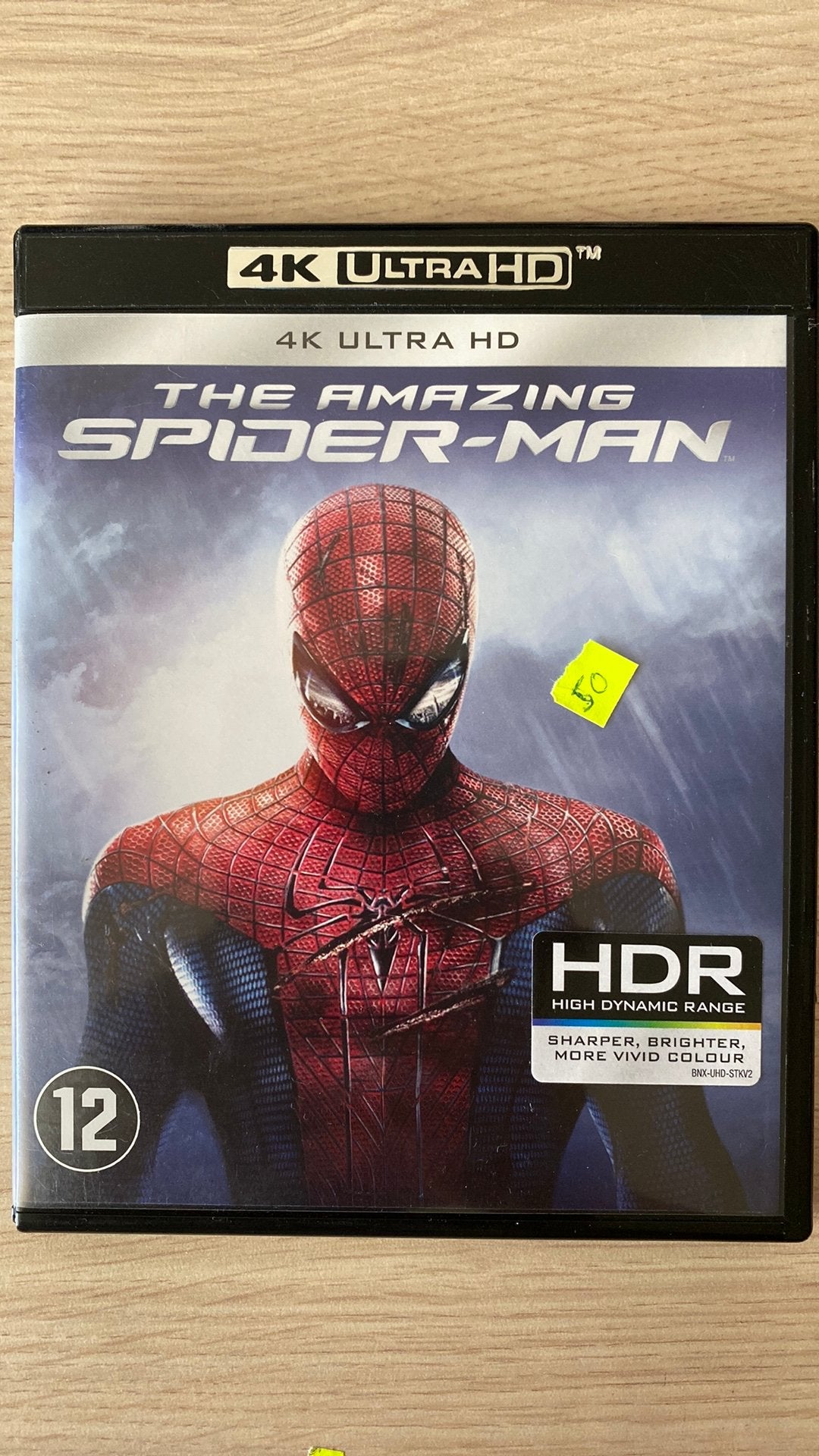 The amazing spiderman 4K uhd blu ray NL versie, Ophalen of Verzenden, Zo goed als nieuw, Avontuur