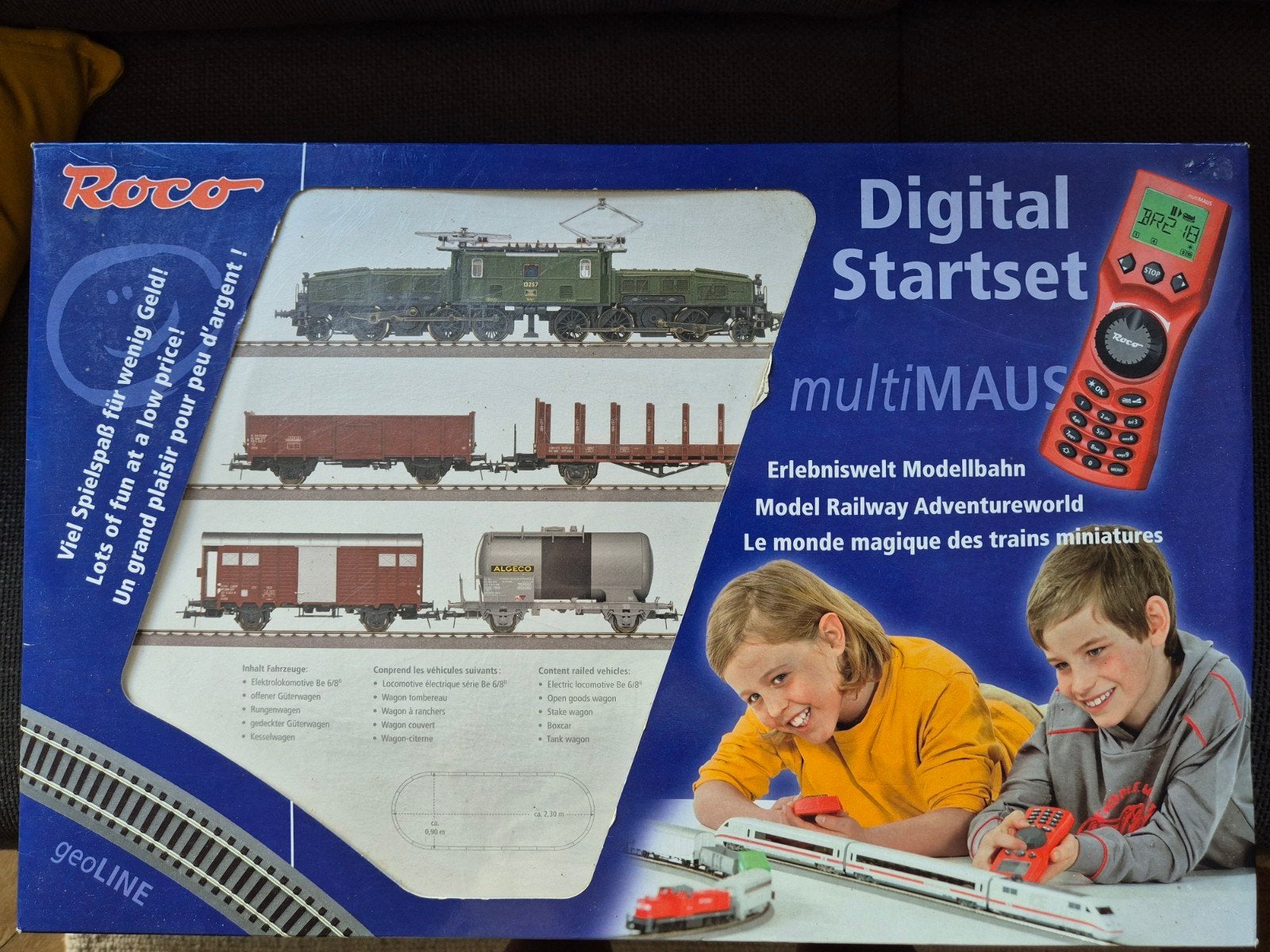 Roco digitale (krokodil) startset, Hobby en Vrije tijd, Modeltreinen | H0, Gelijkstroom, Rails, Ophalen of Verzenden, Zo goed als nieuw