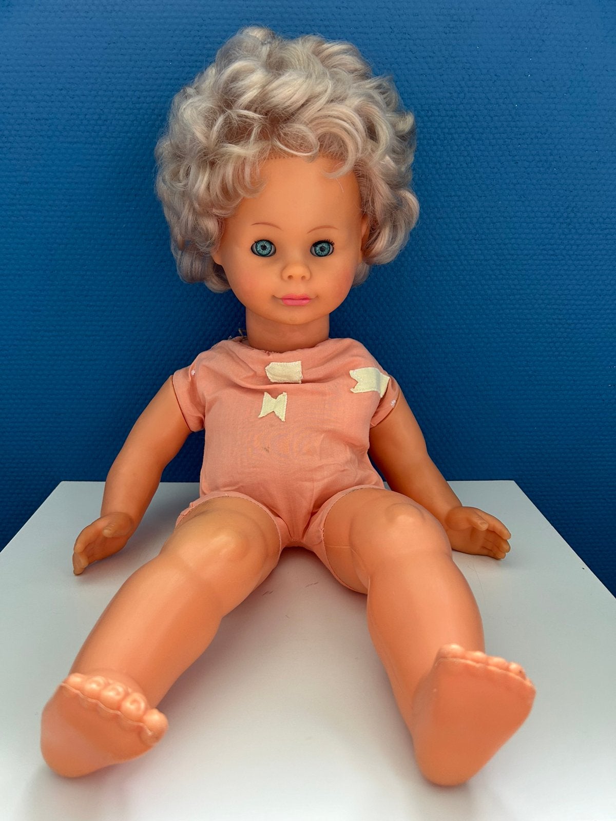 Lilli Lissi Bätz LB pop vintage jaren ‘70 68cm 80/2020, Verzamelen, Poppen, Ophalen of Verzenden, Zo goed als nieuw, Pop
