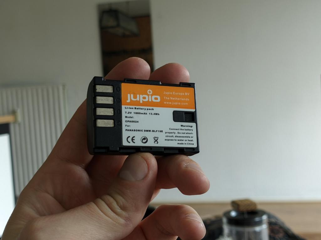 Jupio DMW-BLF19E Replacement Battery for Panasonic, Ophalen of Verzenden