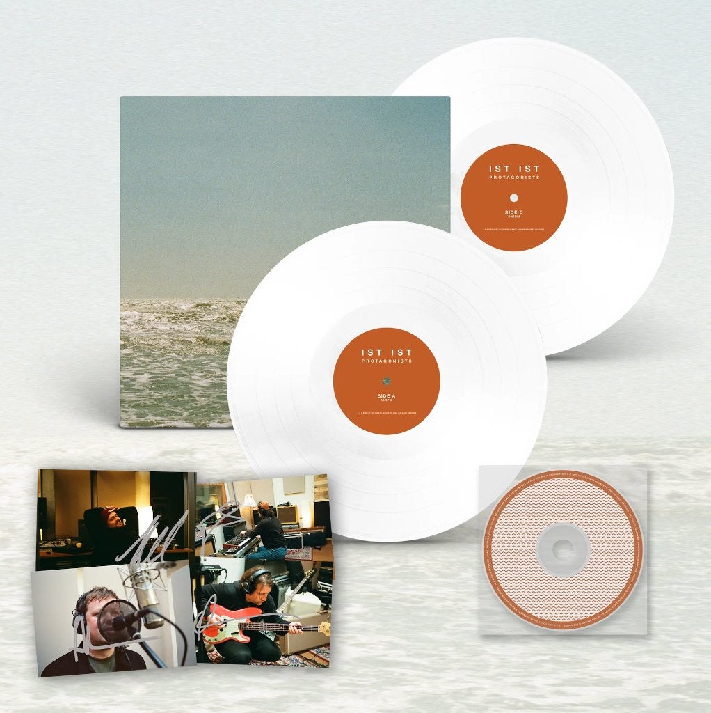 Vinyl 2LP+Cd Ist Ist Protagonists WHITE GESIGNEERD NIEUW, Geseald, Ophalen of Verzenden, 12 inch, Dubbel-LP