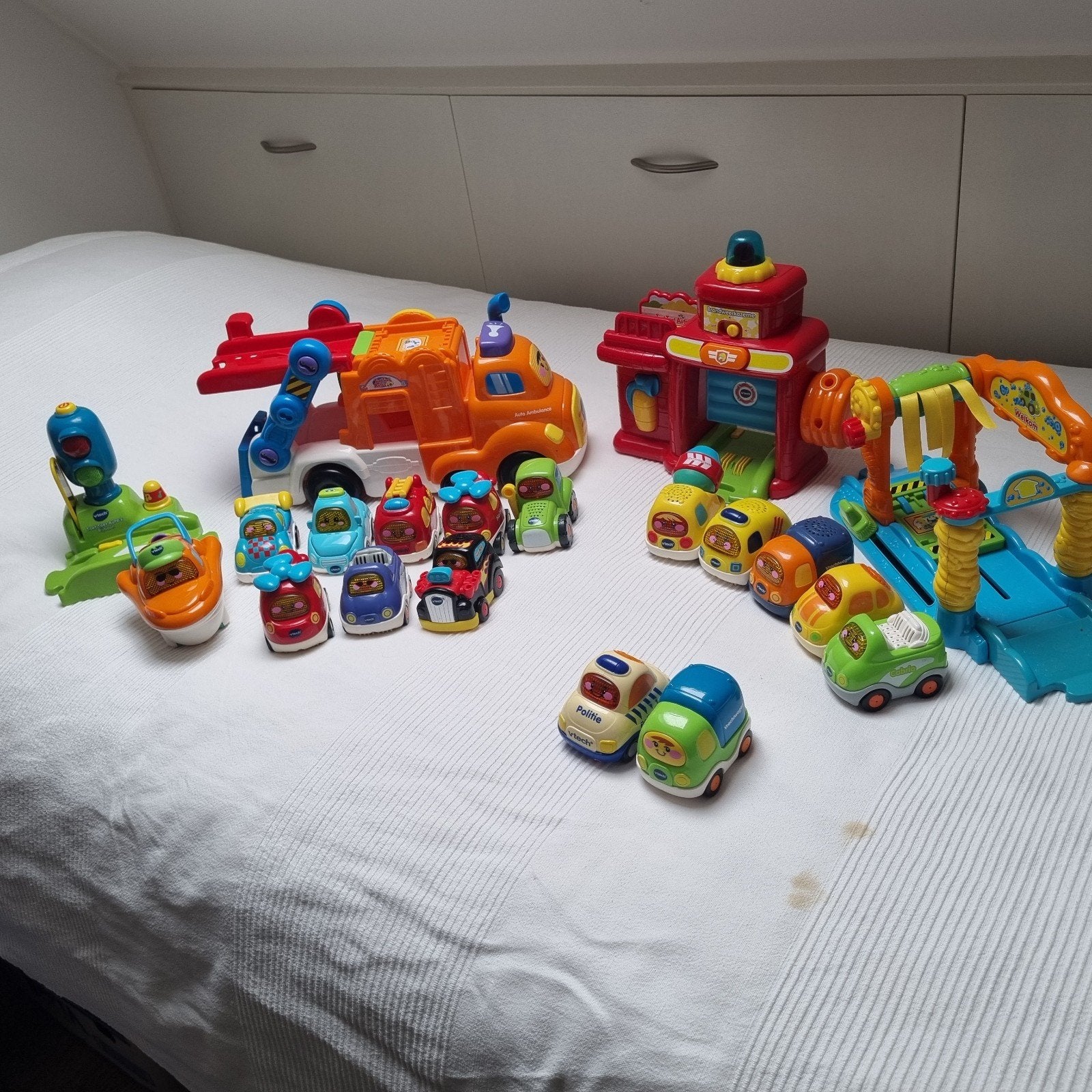 VTech Toet Toet Auto's en baanstukken, Ophalen, Zo goed als nieuw