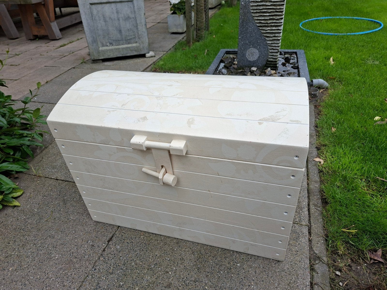 Opbergkist of speelgoedkist, Ophalen, 50 – 75, Kunststof, Gebruikt