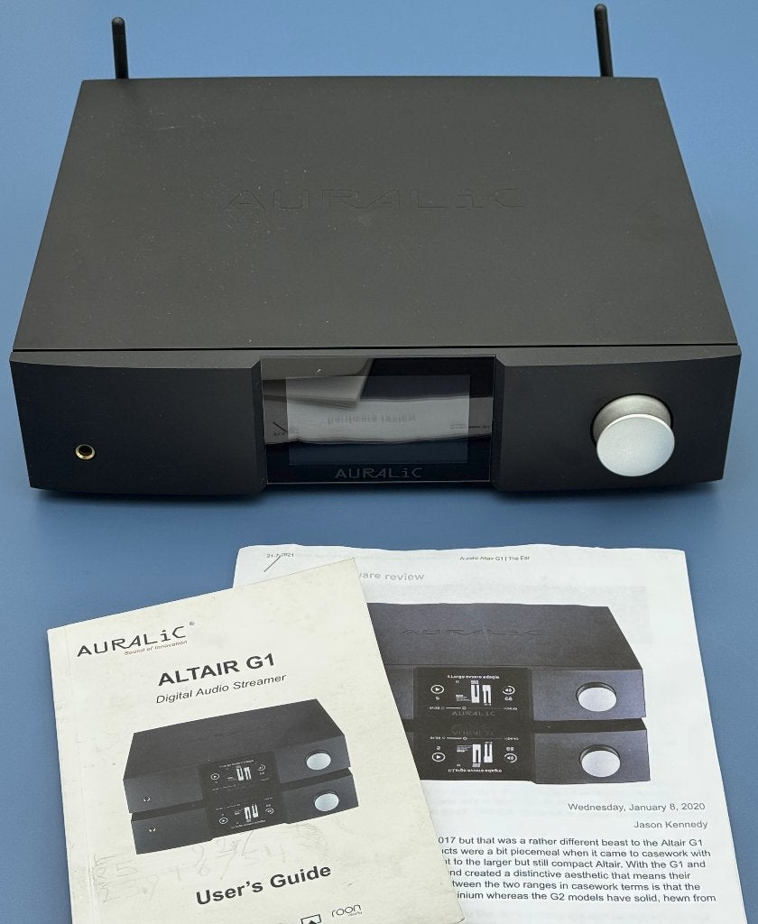 AURALiC ALTAIR G1 Streamer + DAC i.z.g.s., Audio, Tv en Foto, Mediaspelers, Ophalen of Verzenden, Zo goed als nieuw, USB 2, 500 tot 1500 GB