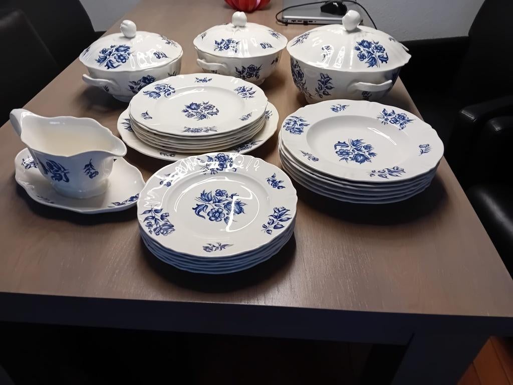 Mosa servies, Ophalen