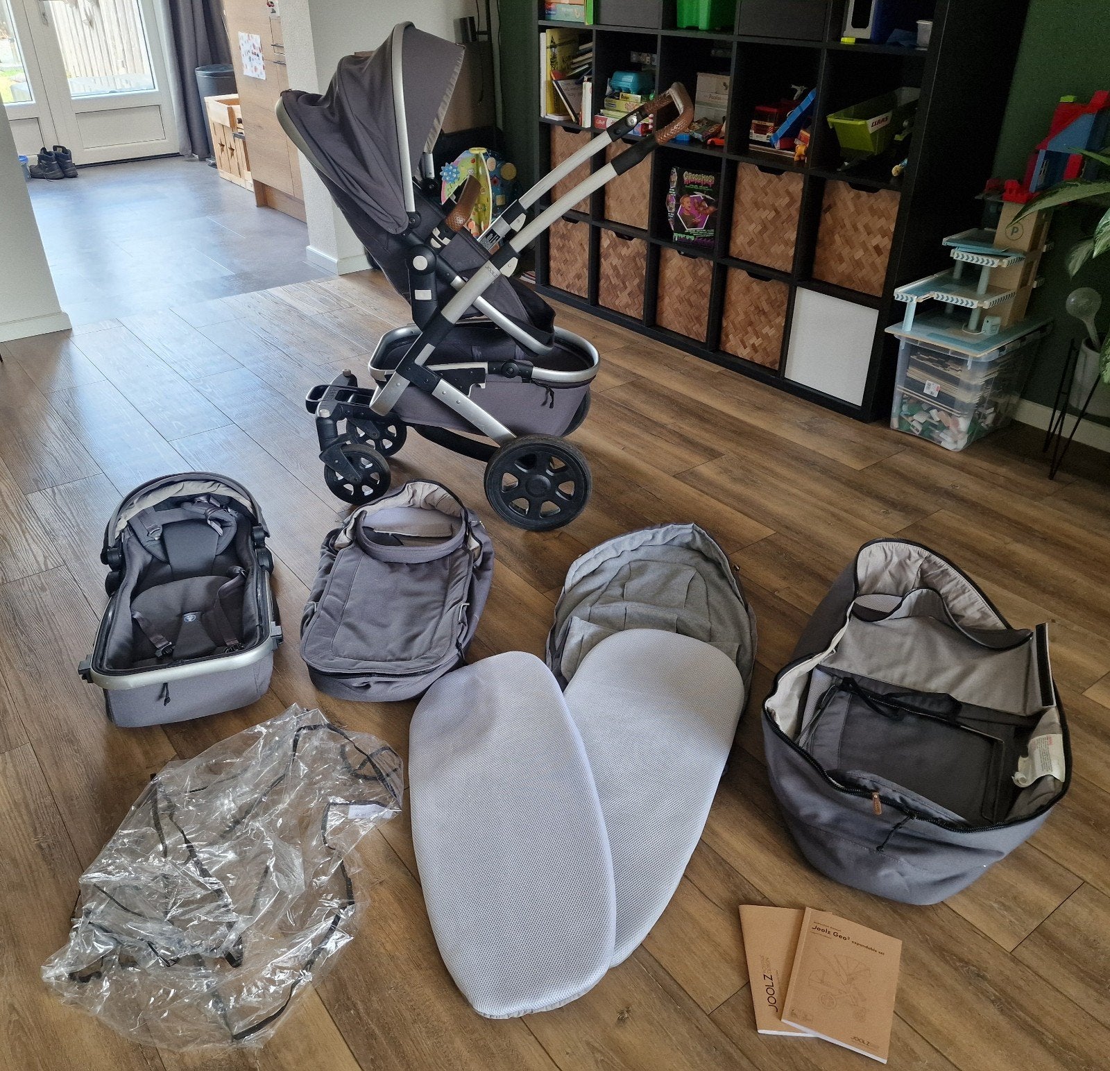 joolz geo2 kinderwagen compleet met uitbreidingsset, Gebruikt, Duowagen, Ophalen, Kinderwagen